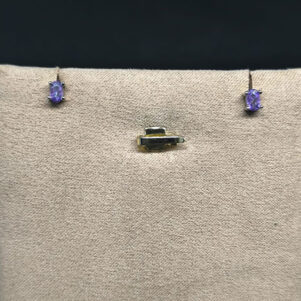 925 Sterling Silver Purple Stone Kids Earrings – Budget Friendly