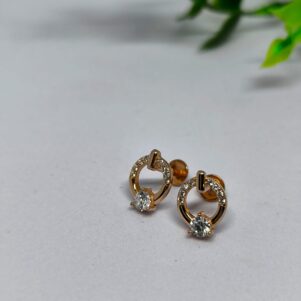 Rose gold-Tone Classic Stud Earrings